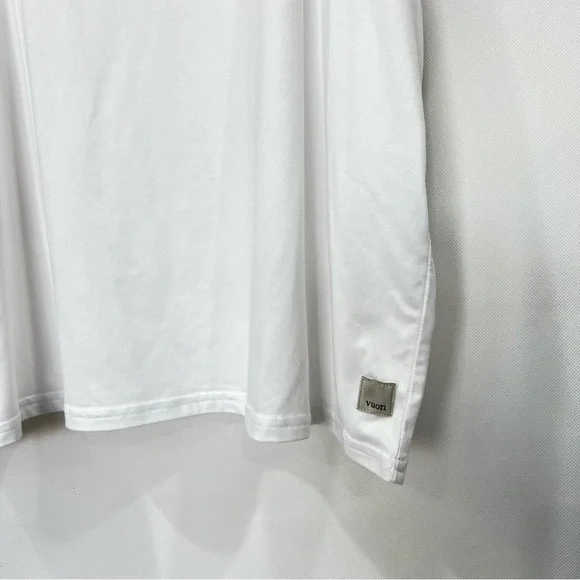 Vouri Energy Top Size X-Large White Ultrasoft Muscle Tank Comfy - Picture 9 of 10